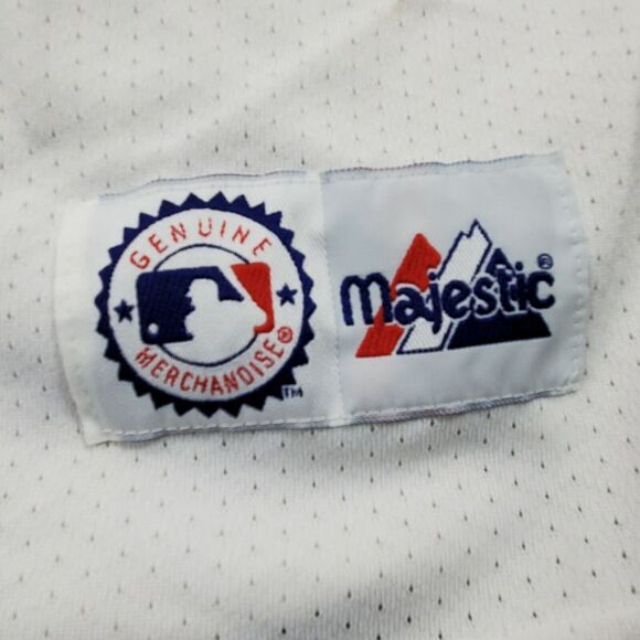 Majestic‎ New York Yankees Jersey Mens Size 2X Made in USA Baseball MLB White - Picture 7 of 10